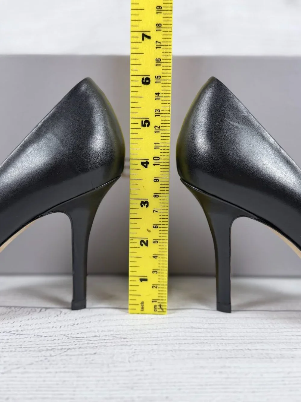 🖤 NIB AERIN Fatima Black Leather Pointed Toe D'Orsay Pumps Heels Size 8